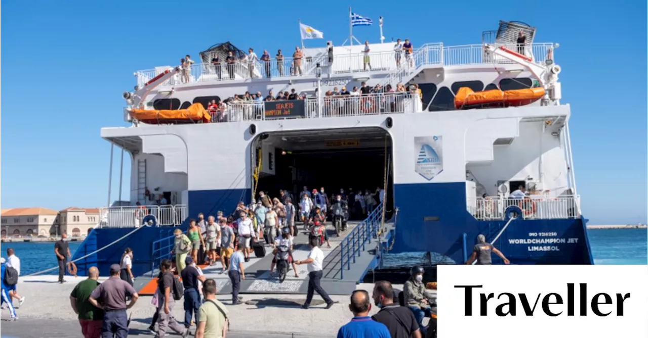 Chaos and stress: How to cope with Greek island ferries