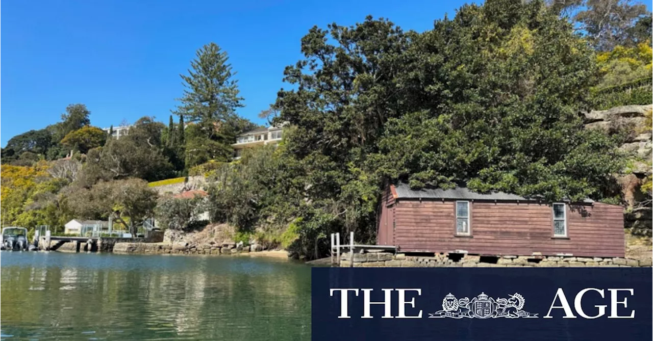 The $2.5m Hunters Hill boat shed that might be worth a lot less