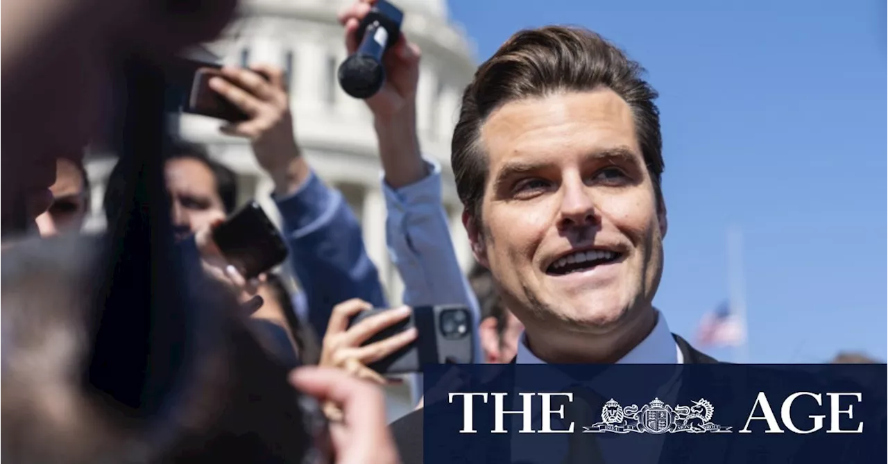 Trump stuns with nomination of loyalist Matt Gaetz for attorney-general