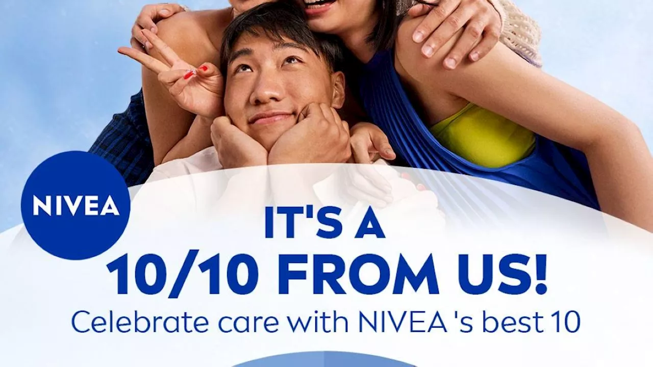 Nivea's 10 Out of 10 Care Celebration Continues, Empowering You to Embrace Your Glow