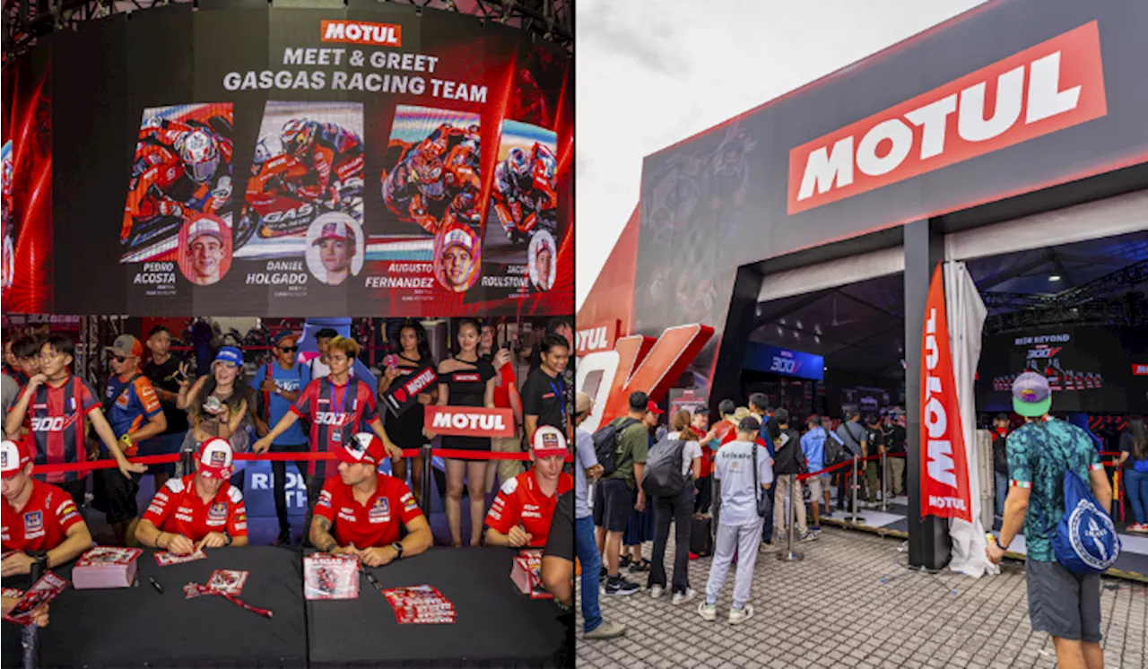 Motul Unveils New Product Alongside MotoGP Racers