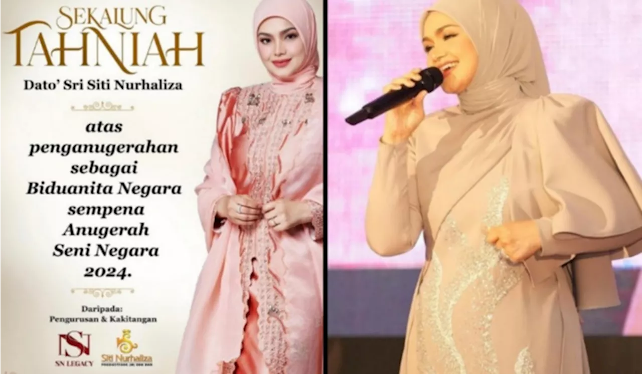 Siti Nurhaliza Is Officially Malaysia’s 3rd Biduanita Negara!