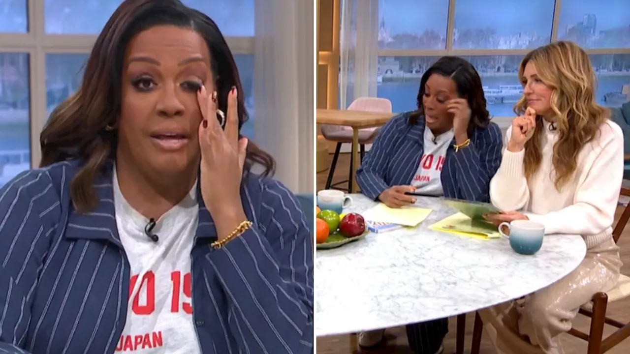 Alison Hammond breaks down in tears live on This Morning after rare comment about toyboy boyfriend...