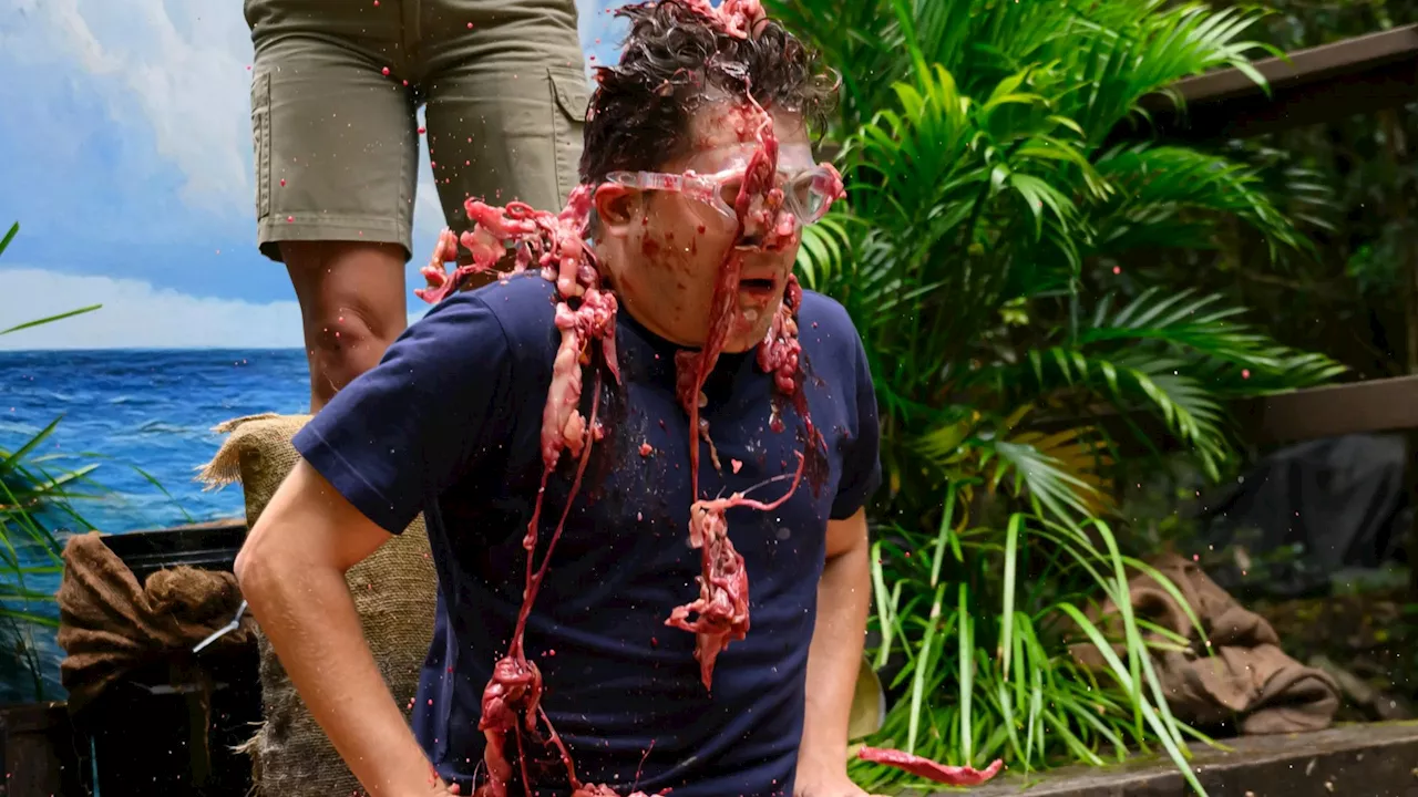 I did I’m A Celeb’s grossest bushtucker trial – I was retching within seconds and still stink of fish guts...