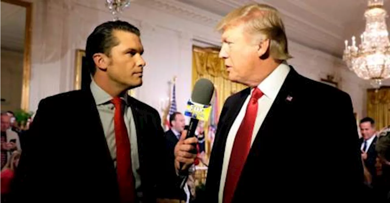 Trump says he will nominate Fox News host Pete Hegseth for defense secretary