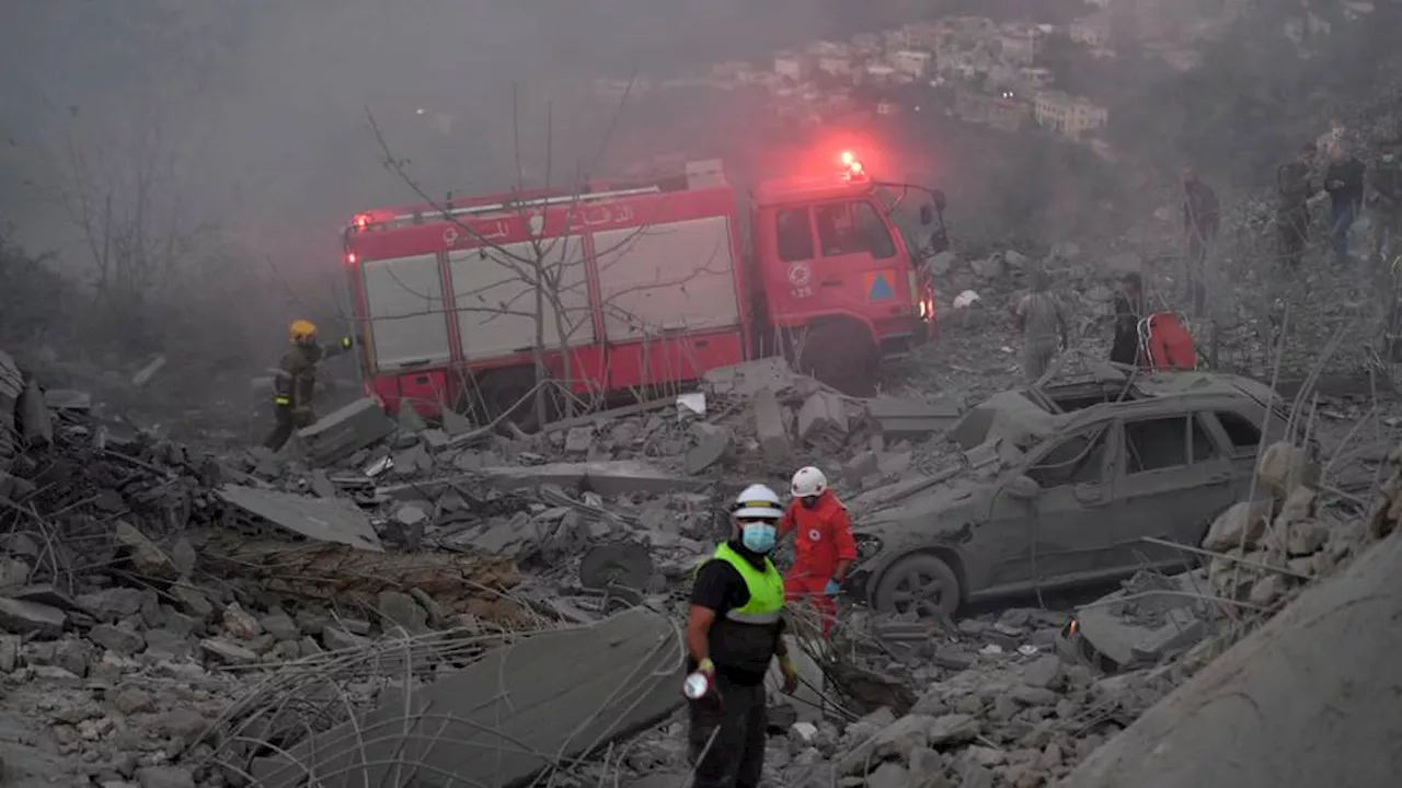 Live blog: Israeli air strike on south Beirut residential building kills 8