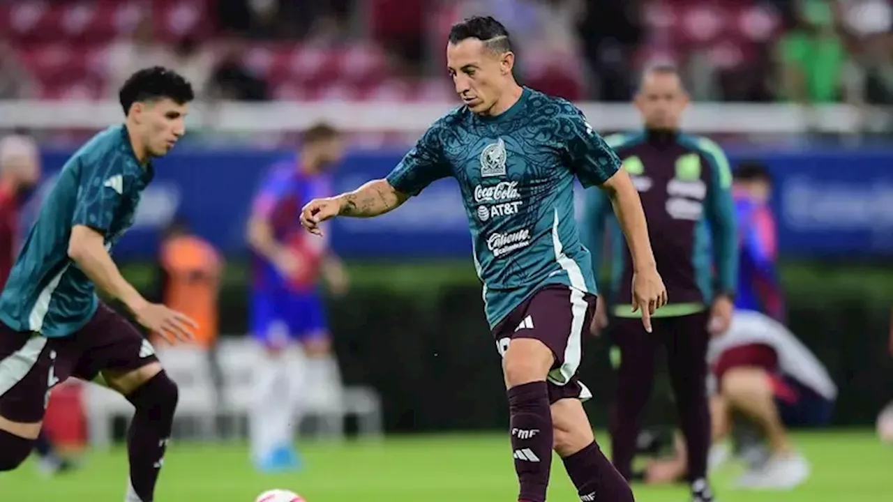 Andrés Guardado visita la concentración de la Selección Mexicana previo a Nations League