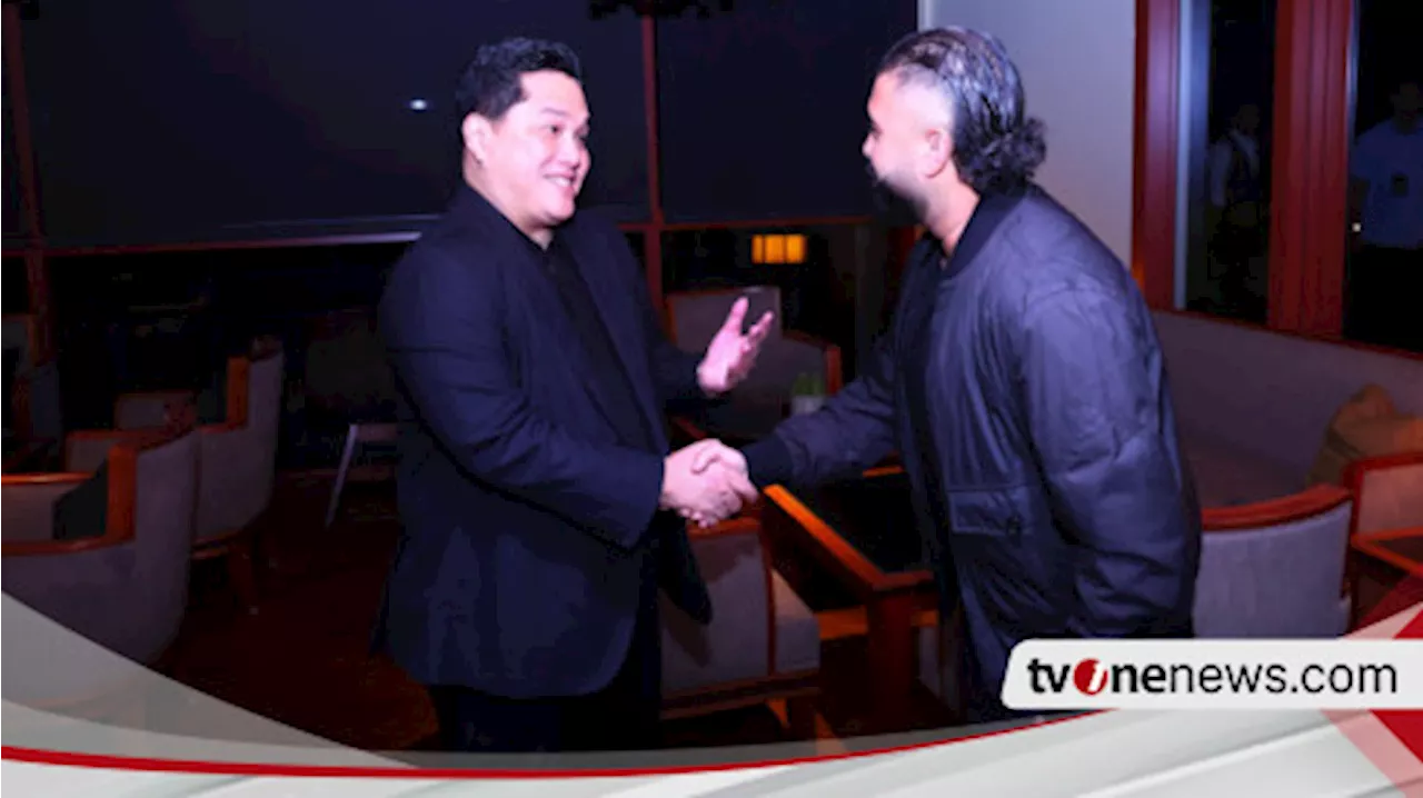 Akhirnya Bertemu, Ini yang Dibicarakan Erick Thohir dengan Putra Mahkota Johor