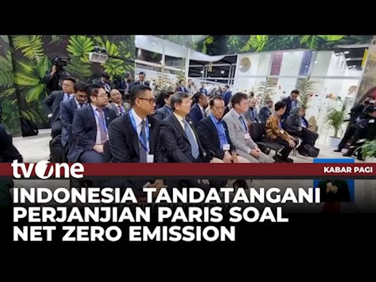 KTT Perubahan Iklim, Indonesia Berkomitmen Capai Target Net Zero Emission