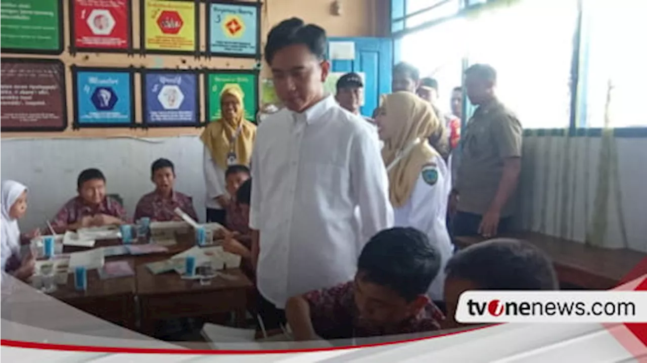 Wapres RI Gibran Tinjau Makan Bergizi Gratis di Maros