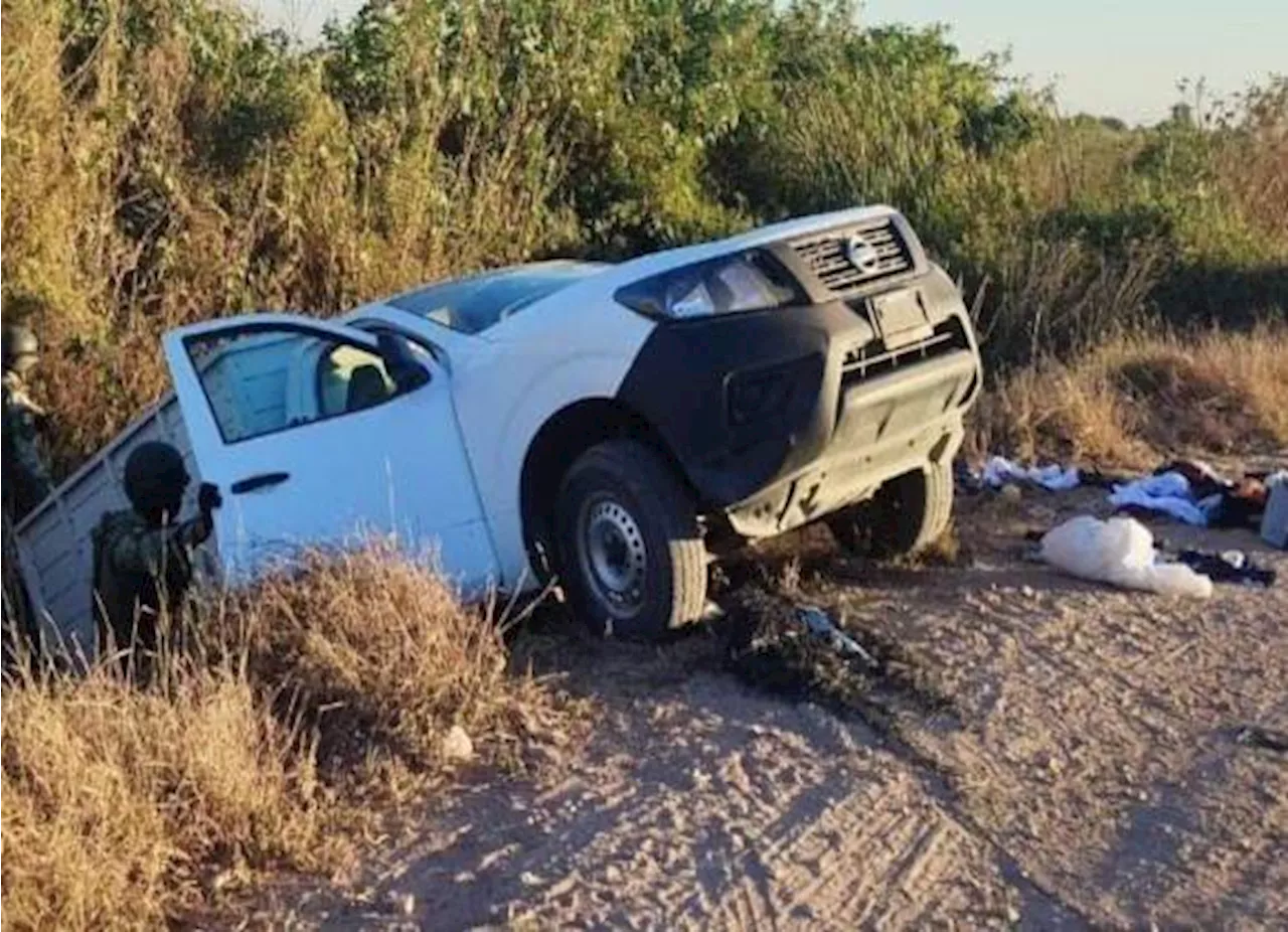 Caen 14 presuntos miembros de ‘Los Chapitos’ en Sinaloa, aseguran arsenal y camioneta blindada