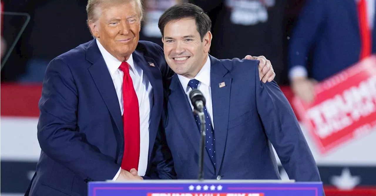 Trump anuncia Marco Rubio como próximo secretário de Estado dos EUA