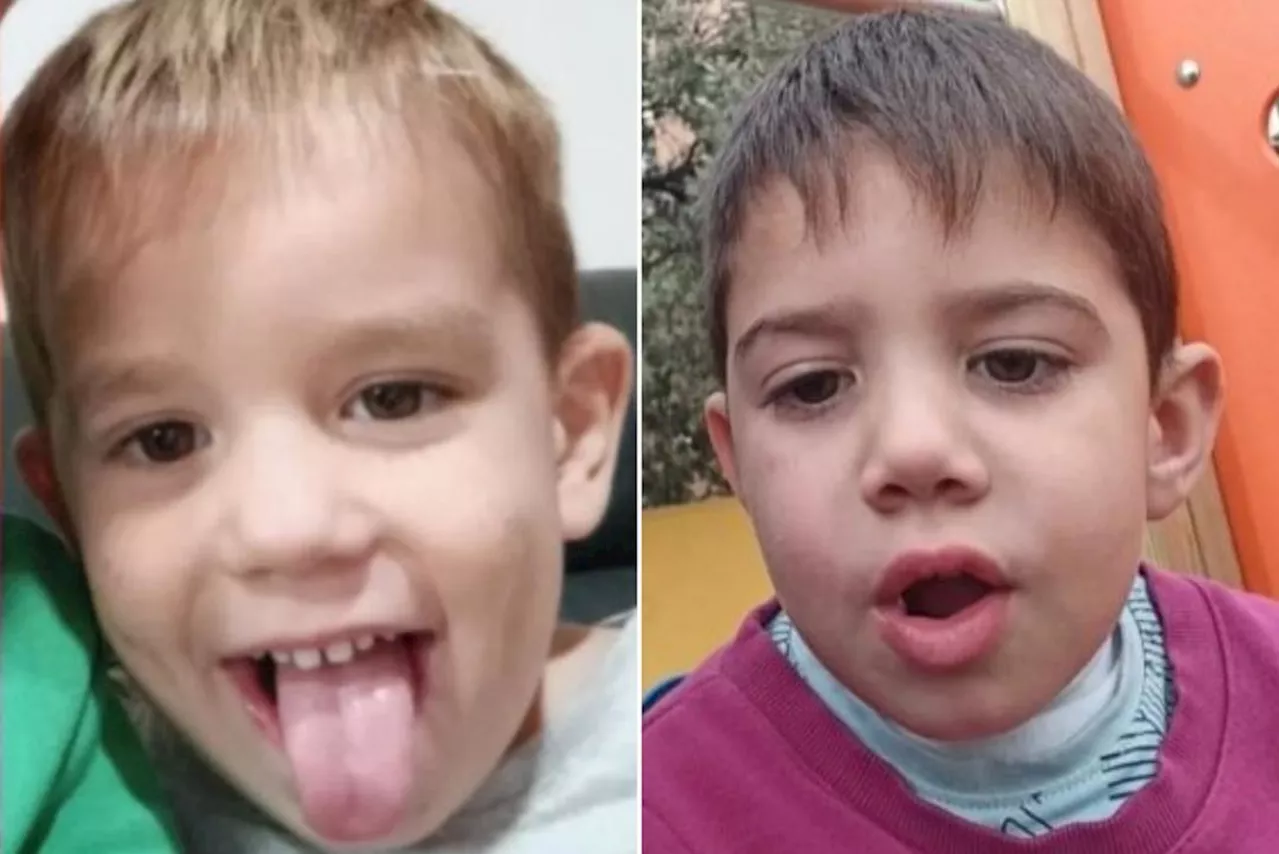 Rubén (3) og Izan (5) er funnet etter flommen i Valencia