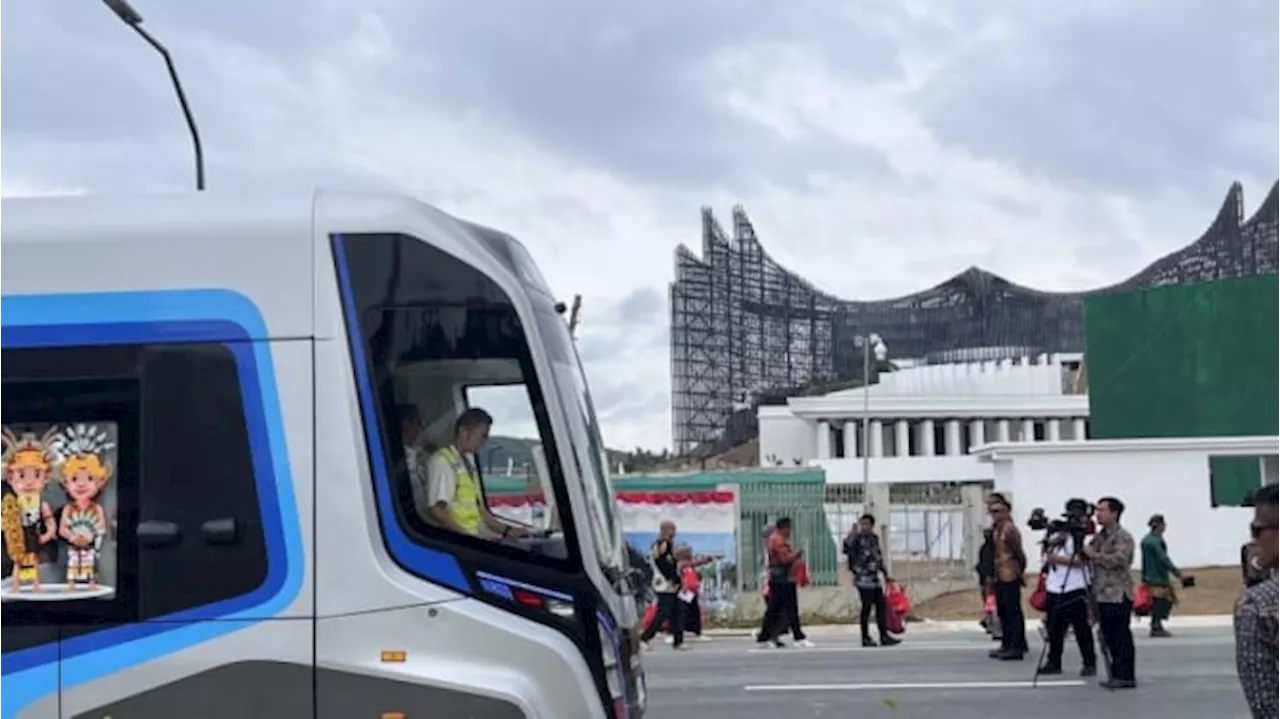 Kereta Otonom Tanpa Rel Diretur ke China, Kemenhub: Untuk IKN Kita Cari yang Terbaik