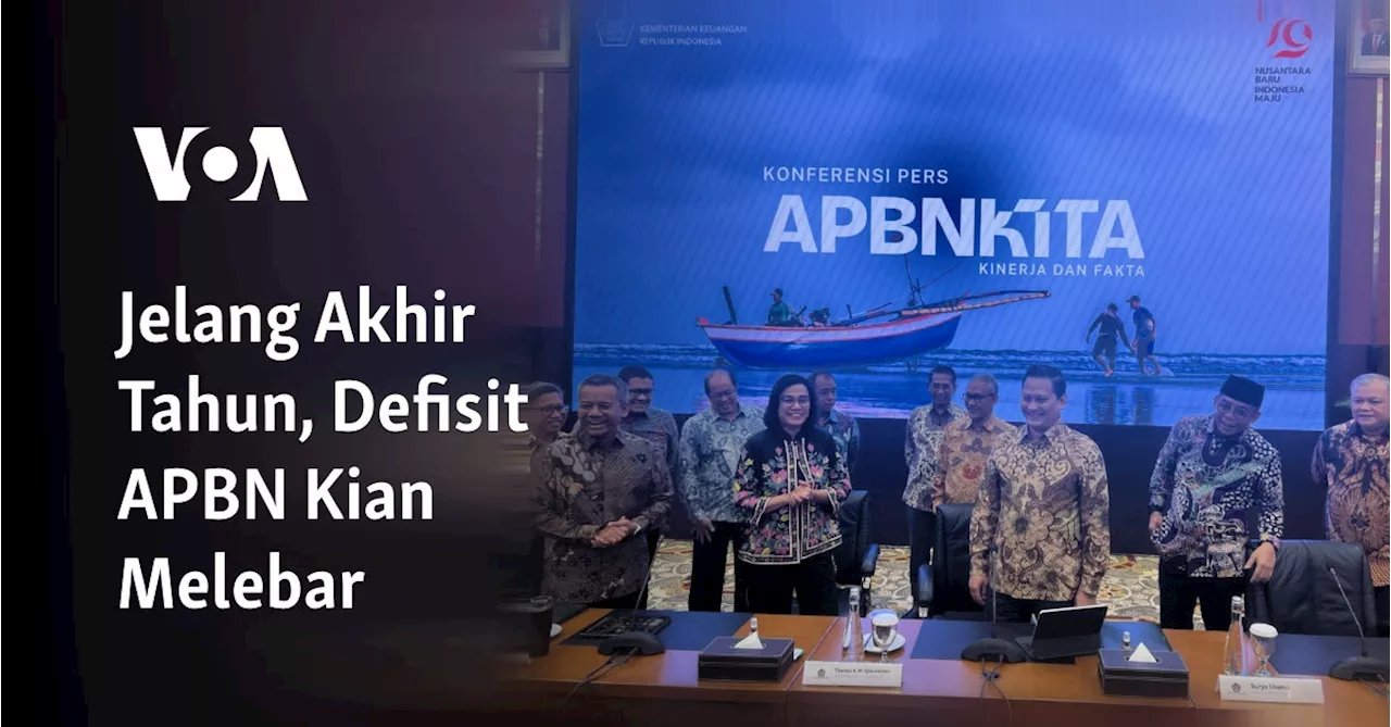 Jelang Akhir Tahun, Defisit APBN Kian Melebar