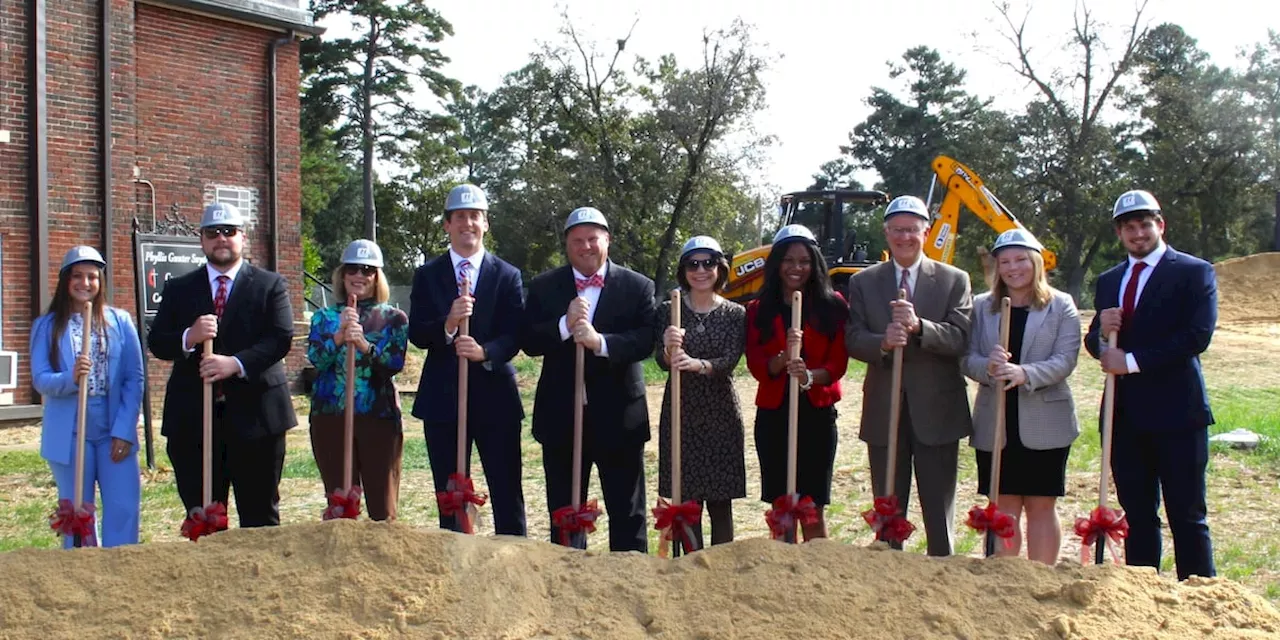 Huntingdon College breaks ground on outdoor pool