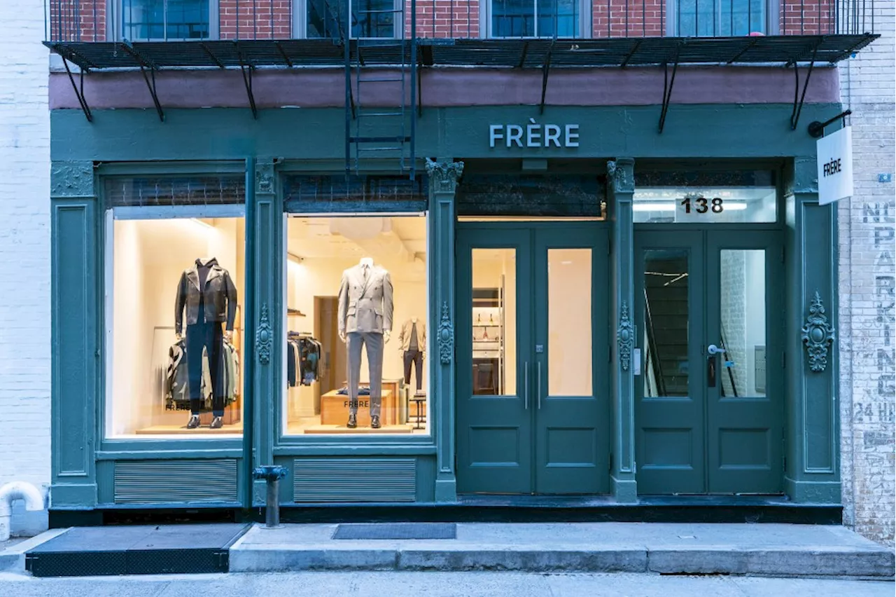 Men’s Luxury Essentials Brand Frère Opens SoHo Store