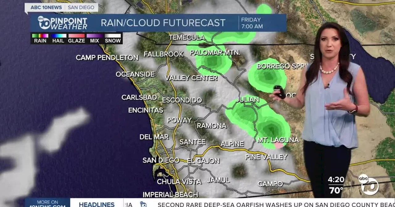 San Diego's Weather Forecast for November 13, 2024: Warm Thursday, cool and wet Friday