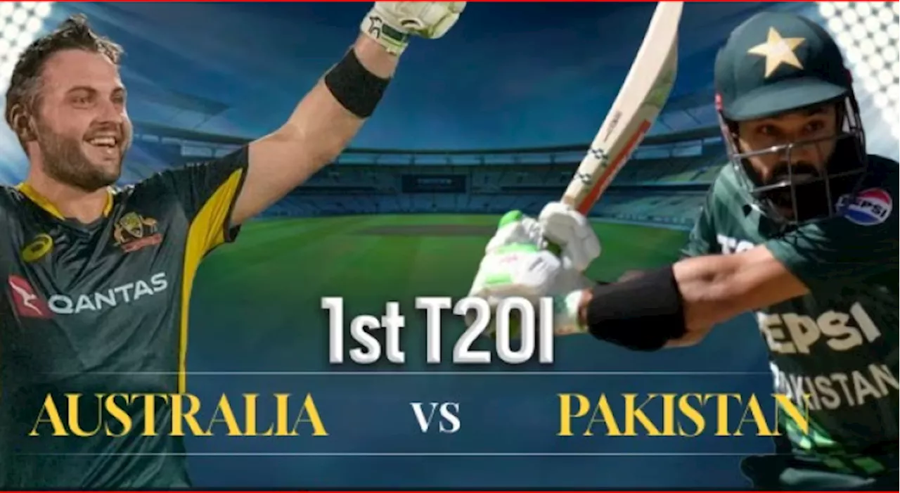 Pakistan need 94 runs to win first T20I against Australia