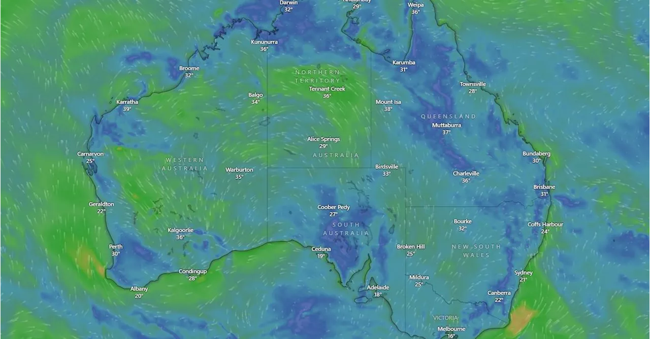 Wild weather system heading across Australia as multiple states brace for thunderstorms, rain and hail