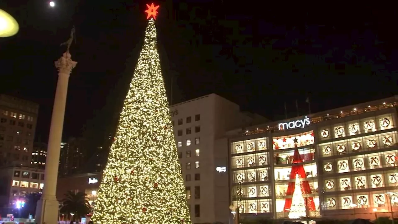 Could this be the last Macy's Christmas tree lighting in SF's Union Square?