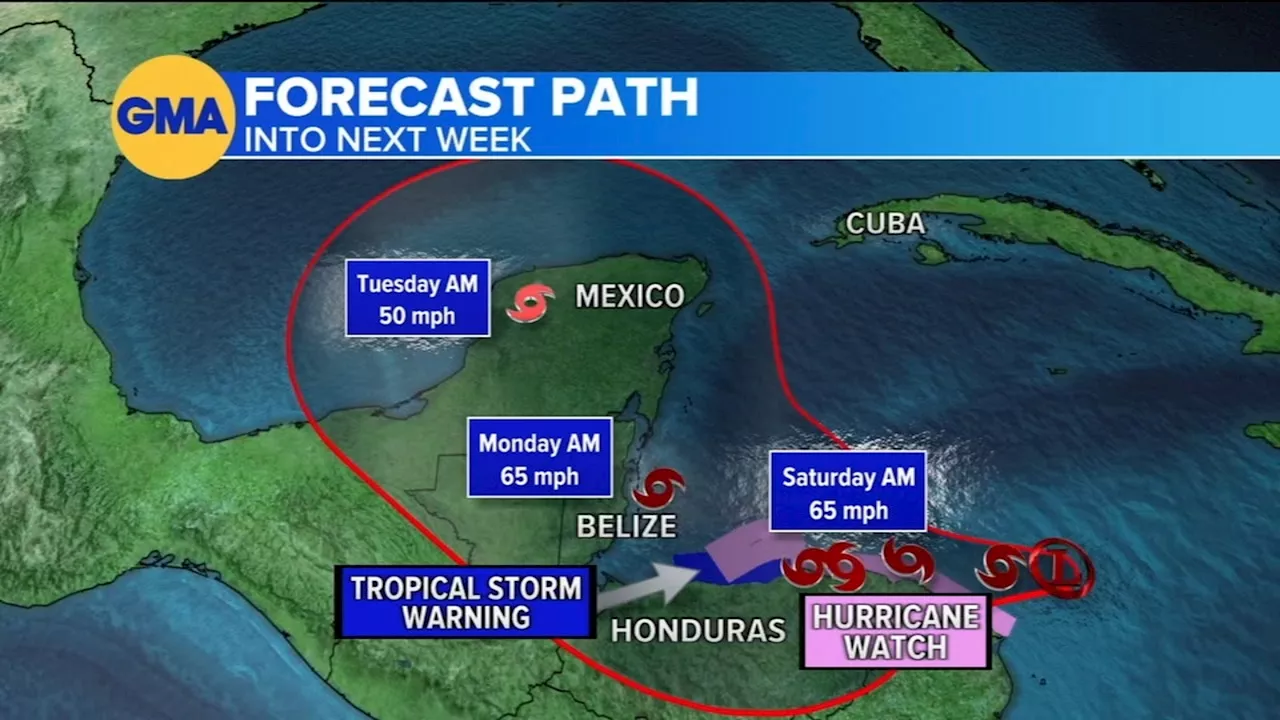 Tracking new tropical threat: Soon-to-be Tropical Storm Sara could impact Florida next week