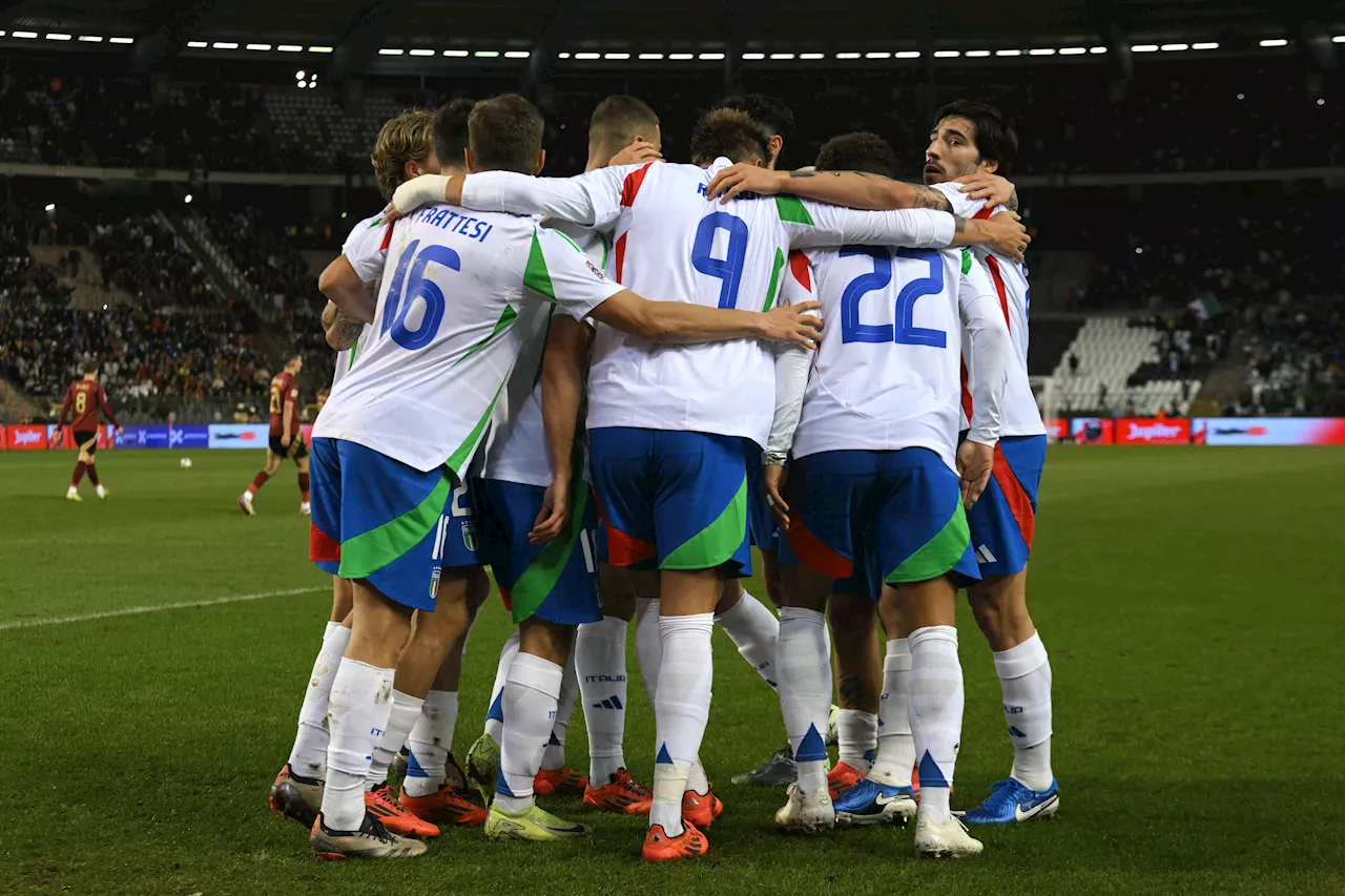 Belgio-Italia 0-1, azzurri ai quarti di Nations League: la partita