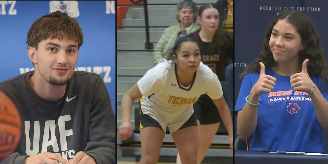 Alaska athletes make college commitments on initial signing day