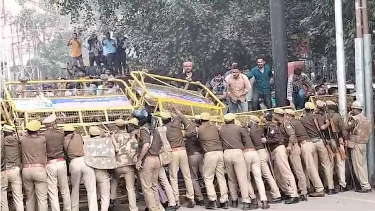 UPPSC Protest: छात्रों की गिरफ्तारी के बाद पुलिस और छात्रों के बीच जबरदस्त नोकझोंक...हाथापाई; स्थिति तनावपूर्ण