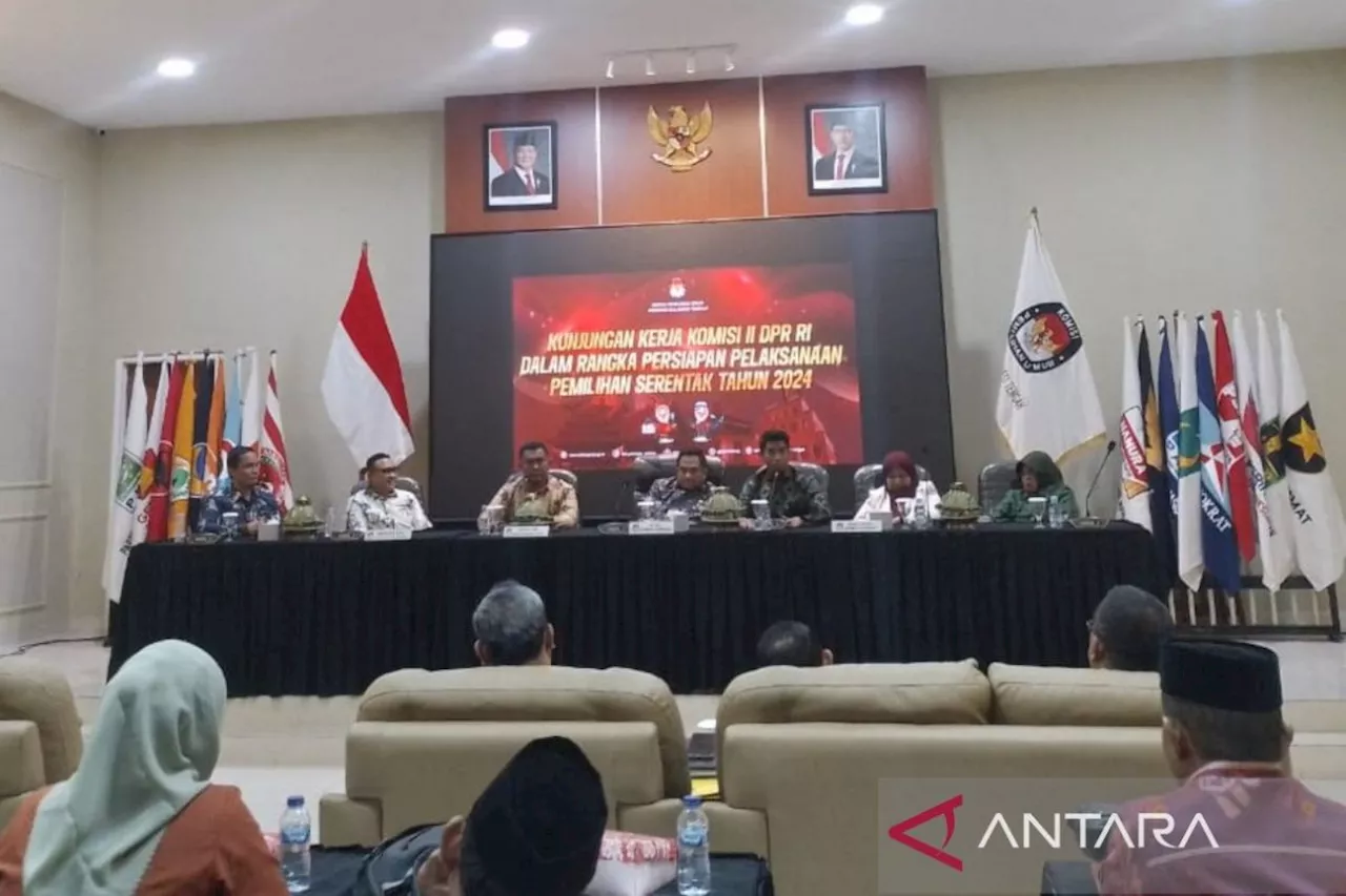 Komisi II DPR pantau kesiapan Pilkada sulteng di Sulteng