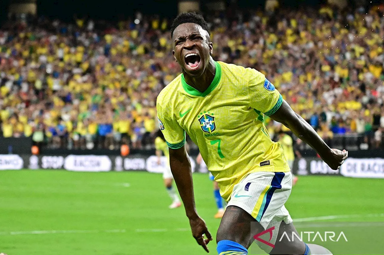 Pelatih Brasil pastikan Vinicius main sejak awal kontra Venezuela