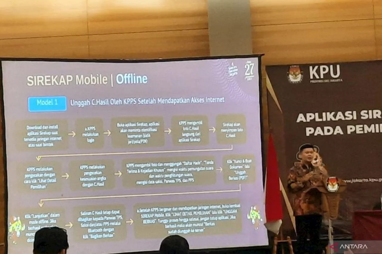 Sirekap Pilkada tetap bisa dioperasikan saat tak ada internet