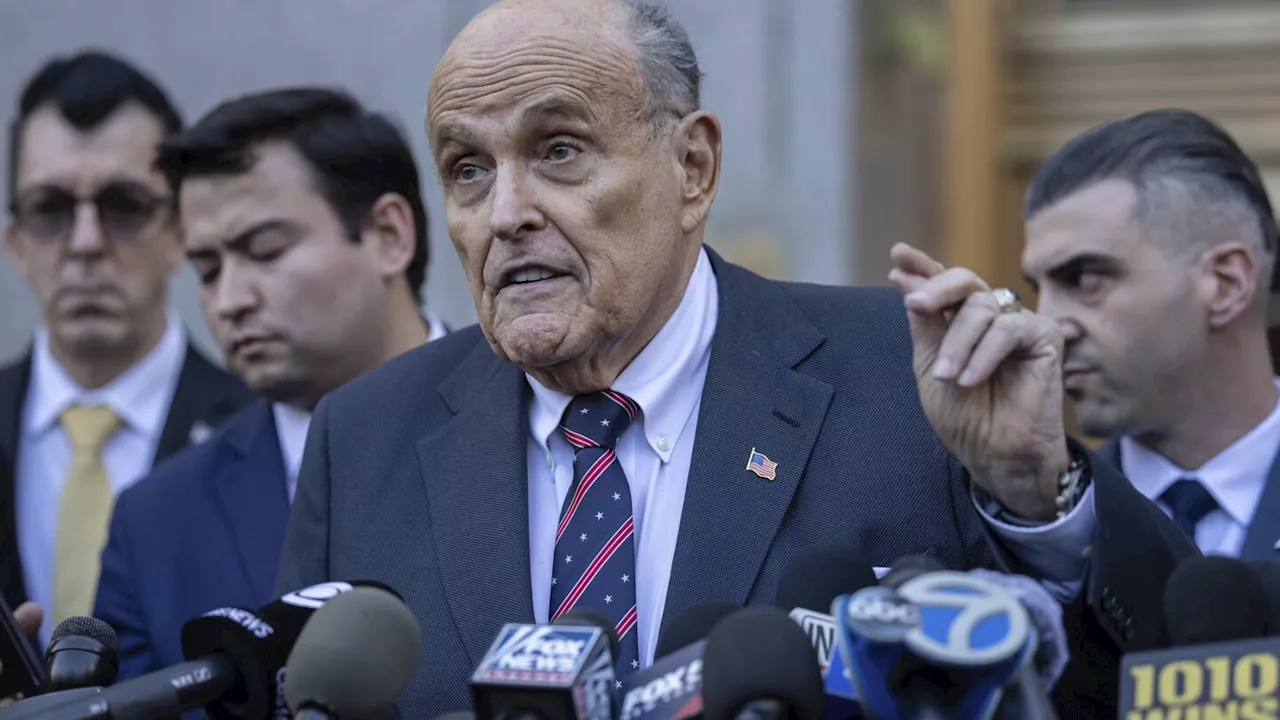 Giuliani's lawyers after $148M defamation judgment seek to withdraw from his case