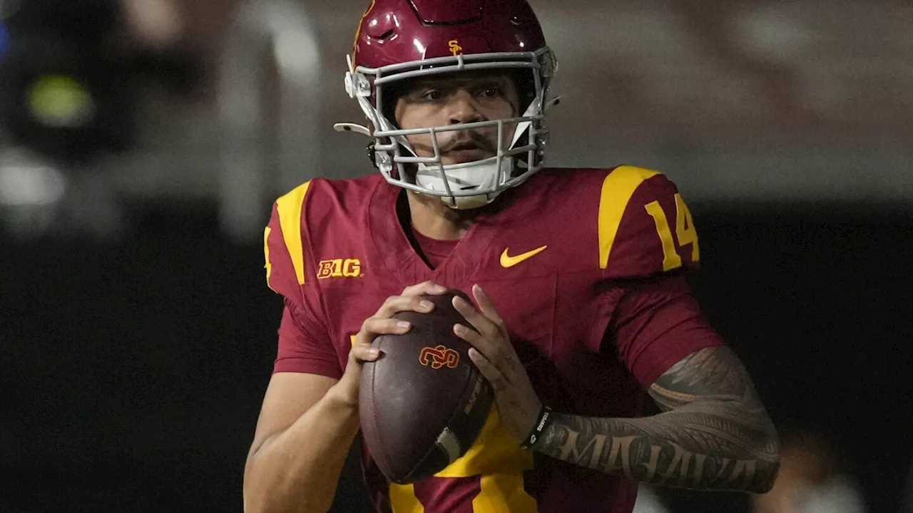 Jayden Maiava follows in his Polynesian heroes' footsteps when he becomes USC's starting quarterback