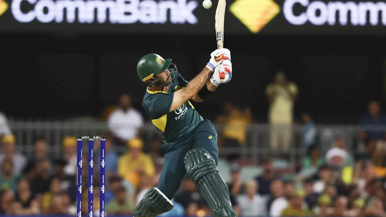 Maxwell's power-hitting and Australia pace flatten Pakistan in a rain-shortened T20