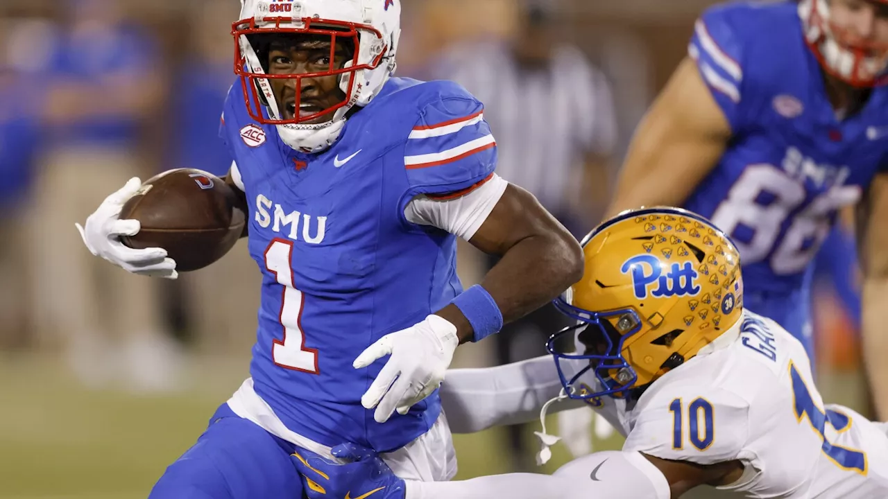 No. 14 SMU is the ACC leader with CFP hopes while Boston College is trying to get bowl eligible