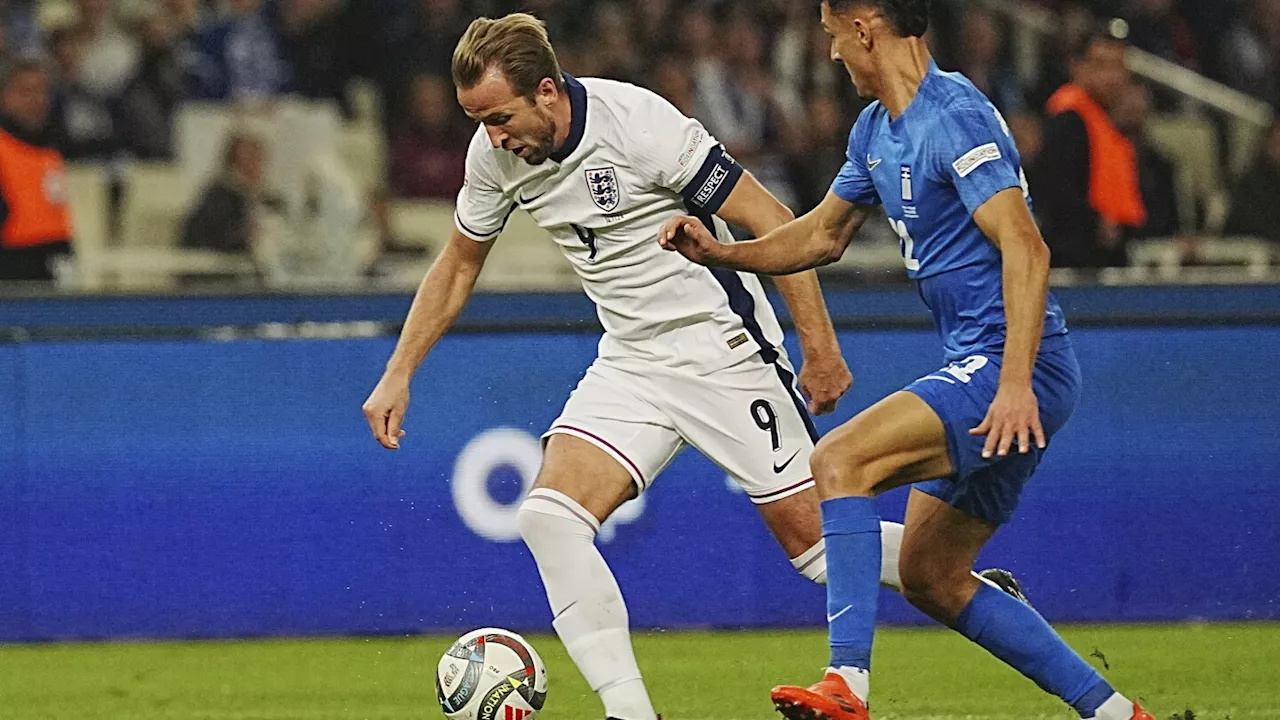 With a gamble in Greece, England recovers without Harry Kane for 3-0 win