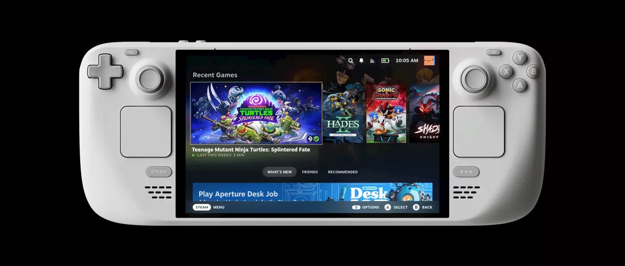 Valve presenta el Steam Deck OLED: White Edition