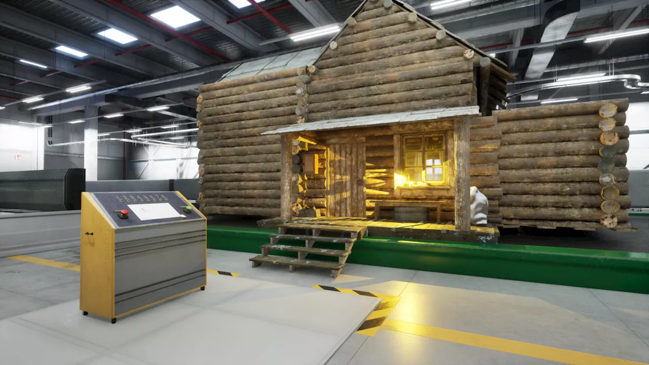 小屋丸ごと検査ホラーゲーム『The Cabin Factory』発表、Steamで12月13日配信へ。キャビン工場で幽霊が取り憑いていないかチェックする、不気味な安全検査