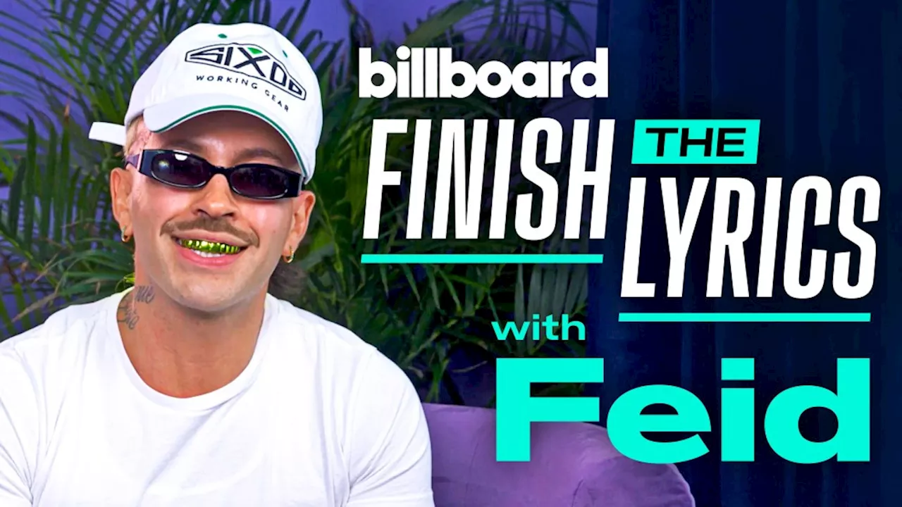 Feid Plays ‘Finish the Lyrics’