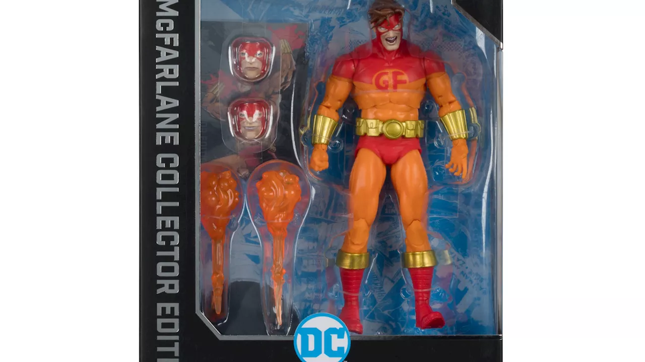 DC Comics Geo-Force (The Outsiders) Exclusive Debuts from McFarlane