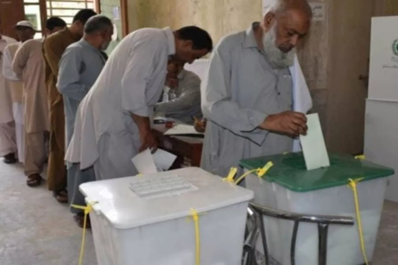 Pollings underway for By-elections in 18 districts of Sindh