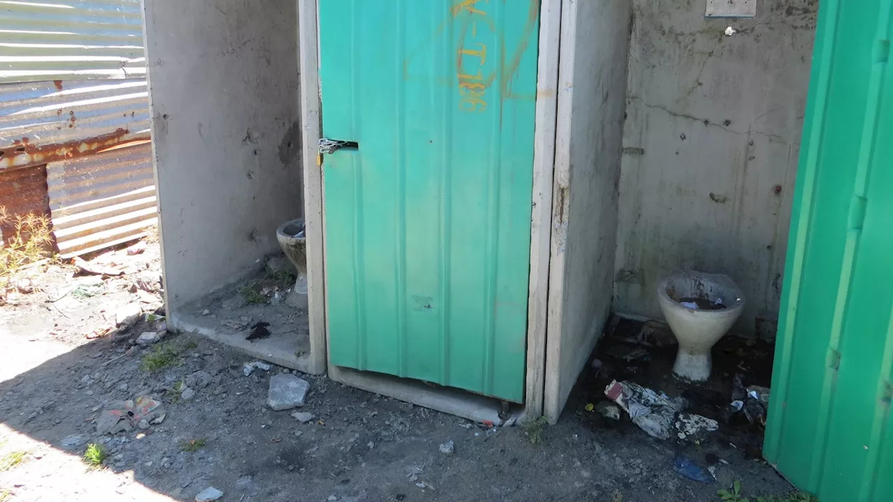 Thousands of Khayelitsha families use filthy toilets or an open field