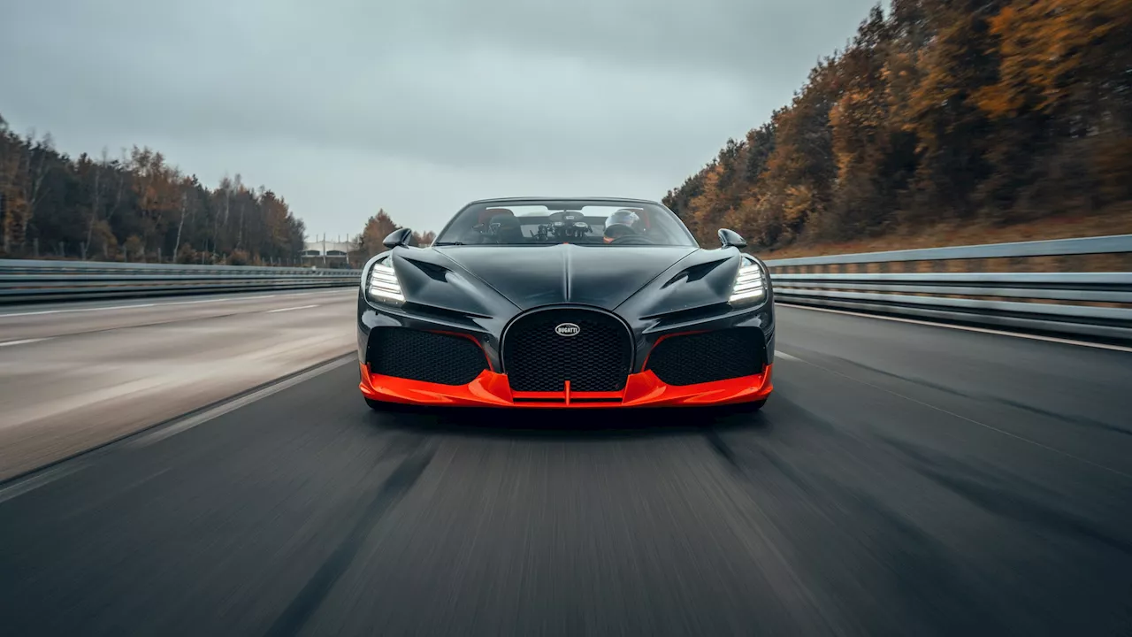 282.05mph: Bugatti Mistral takes open-top car world record