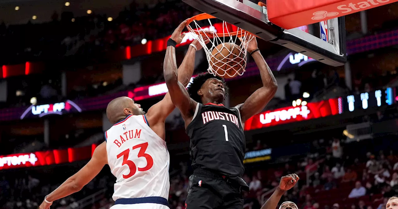 Jalen Green scores 21 points in the Rockets' 111-103 victory over the Clippers