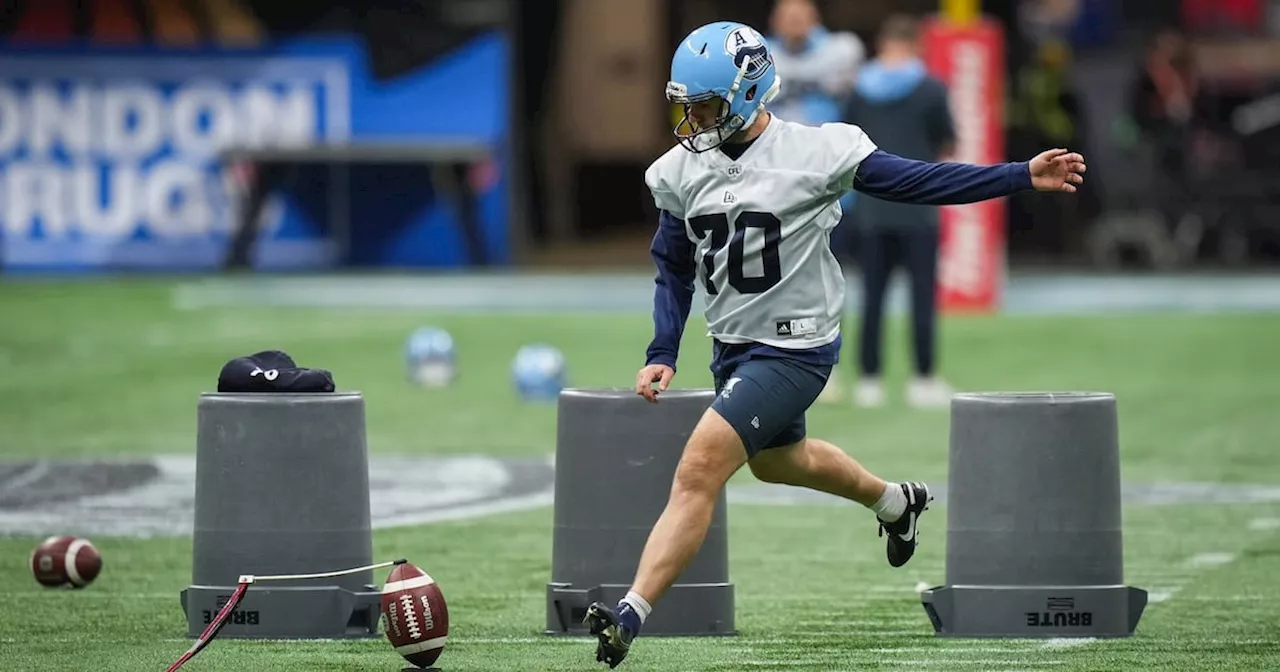 Canadian kicker Lirim Hajrullahu enjoys stellar return to CFL with Toronto Argonauts