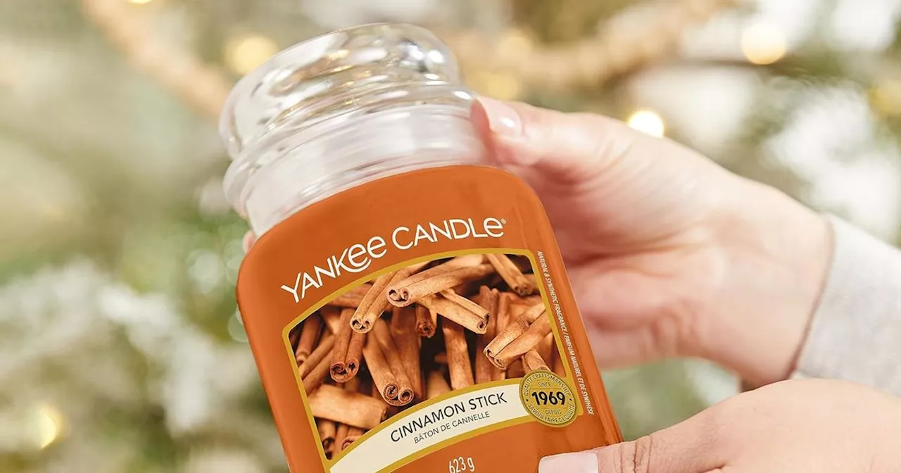 'Classic' large Yankee Christmas candle that 'lasts forever' 30% off on Amazon