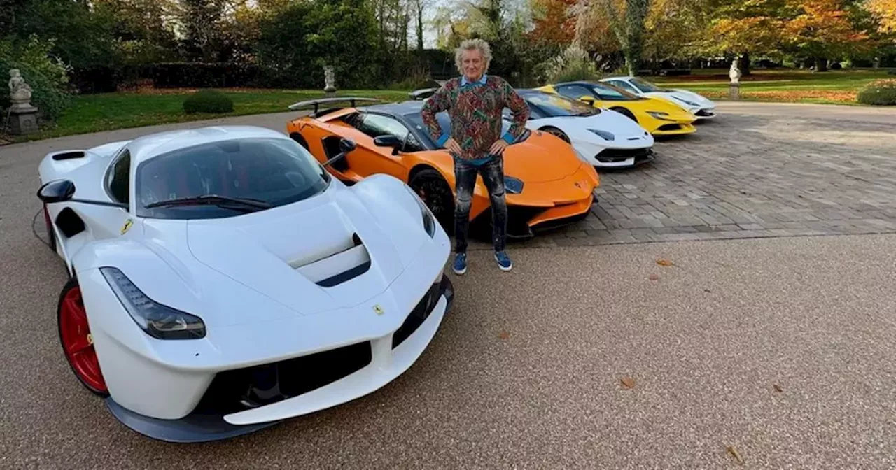 Rod Stewart facing heartbreaking sale of luxury sports car collection over pothole nightmare