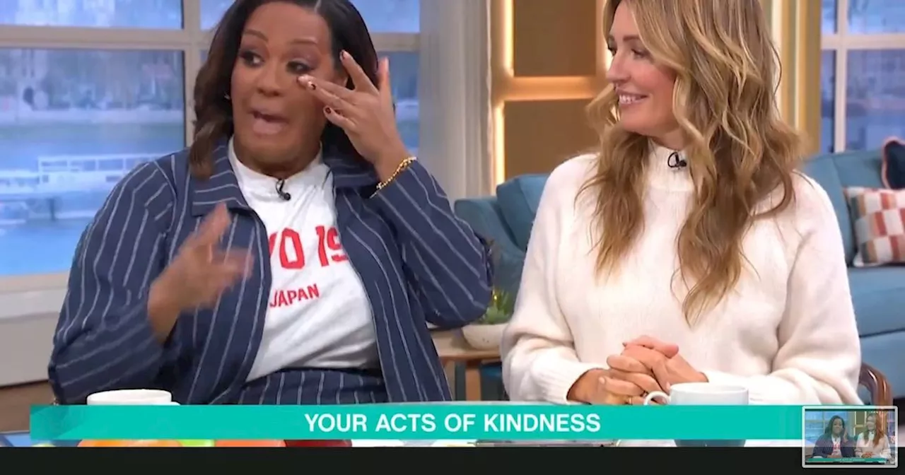 This Morning's Alison Hammond in tears as she talks about rarely-seen boyfriend