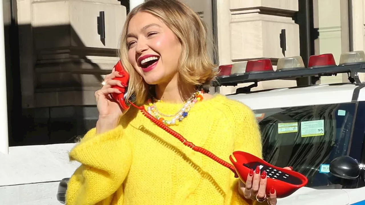 Gigi Hadid stops traffic as she films glam Maybelline commercial in NYC